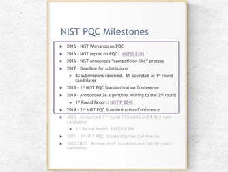 Understanding NIST’s Process on Post-Quantum Cryptography (PQC) Standardization